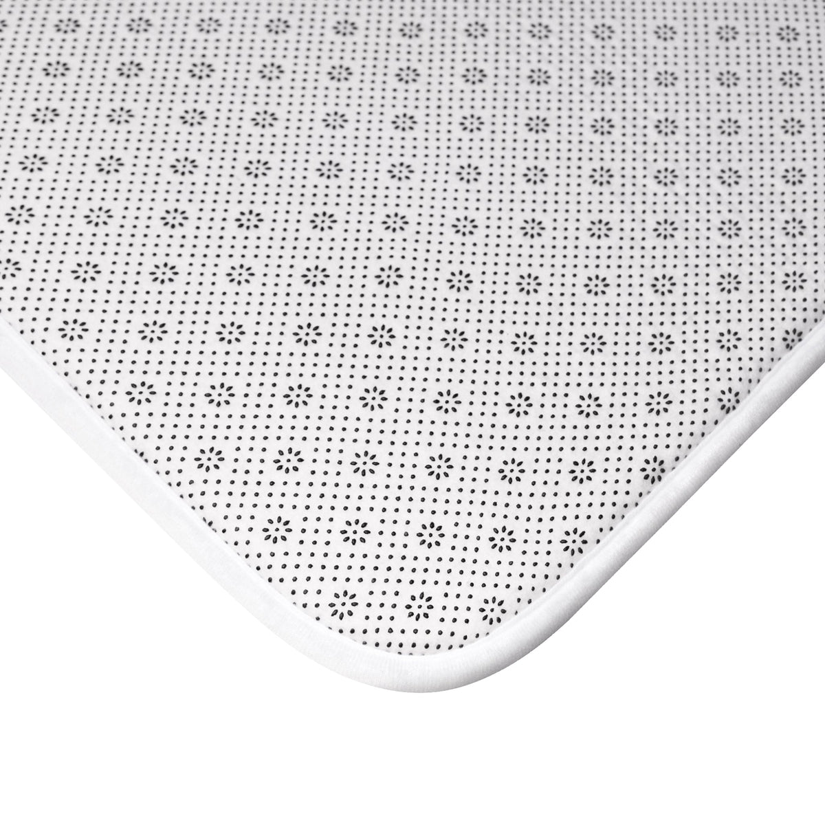 Le Bain Striped Bath Mat — French-Inspired Blue Stripe Bathroom Rug