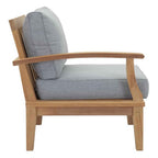 Patio Elegance Outdoor Lounge Set - Marina 9-Piece Teak Collection by Modway
