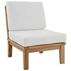 Patio Elegance Outdoor Lounge Set - Marina 9-Piece Teak Collection by Modway