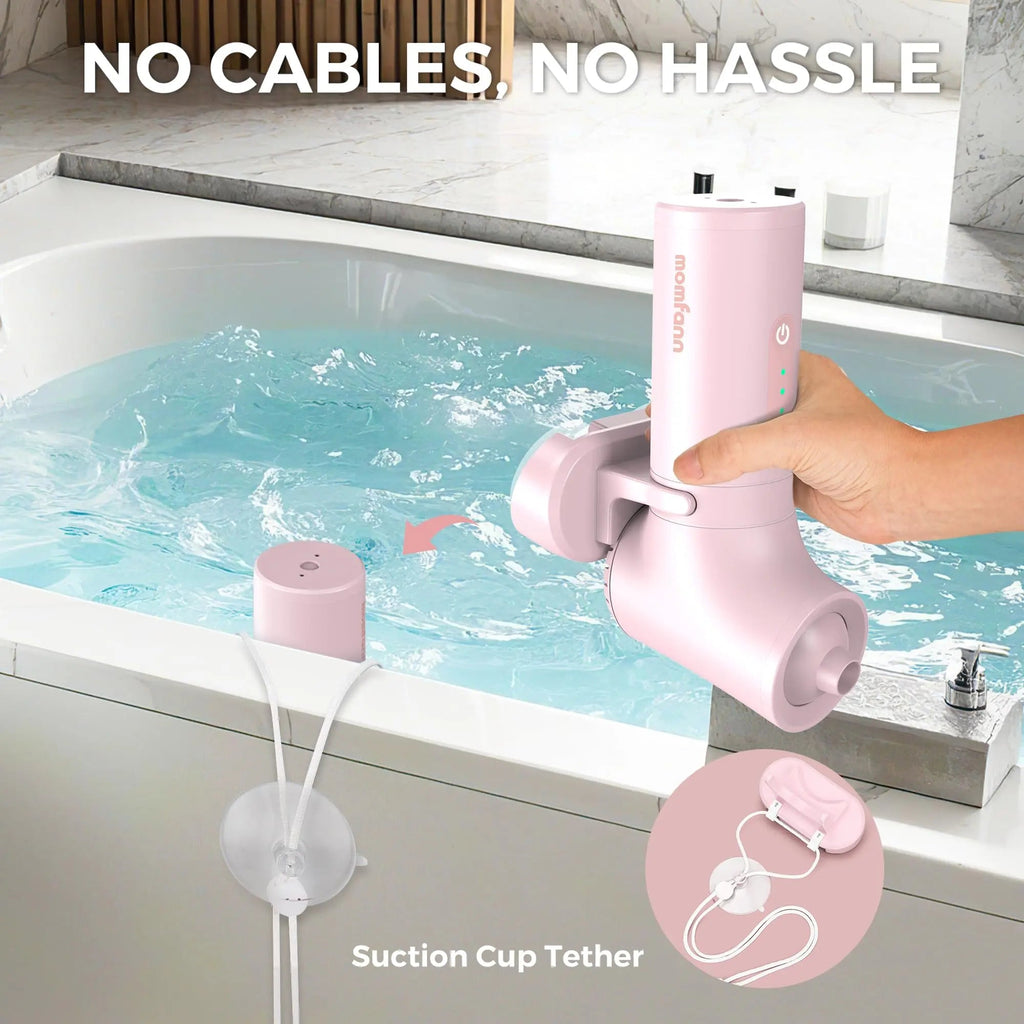 Momfann Cordless Portable Bath Jet Spa
