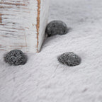 Super Soft Area Rug Fluffy High Pile Cosy Luxurious Touch in Solid Grey